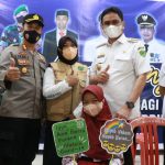 BUPATI BARRU LAUNCHING VAKSINASI ANAK USIA 6-11 TAHUN