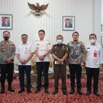 Bupati Barru Suardi Saleh Terima Kunjungan Kementerian Perhubungan RI Di Rujab Bupati