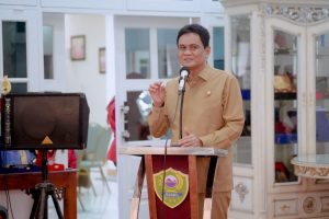 Bersama Wapres Ma'ruf Amin, Bupati Suardi Saleh Laporkan Mal Pelayanan Publik