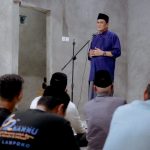 Safari Ramadhan, Bupati Suardi Saleh Shalat Tarawih di Masjid Padangloang Balusu