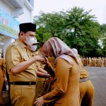 Upacara Pasca Libur Lebaran, Bupati Dan Wakil Bupati Barru Jadikan Momen Silaturahmi Bersama ASN Pemkab Barru