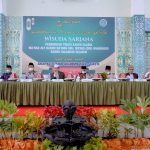 Bupati Suardi Saleh, Hadiri Wisuda Mahasantri Ma’had Aly Pondok Pesantren DDI Mangkoso Di Islamic Center Barru