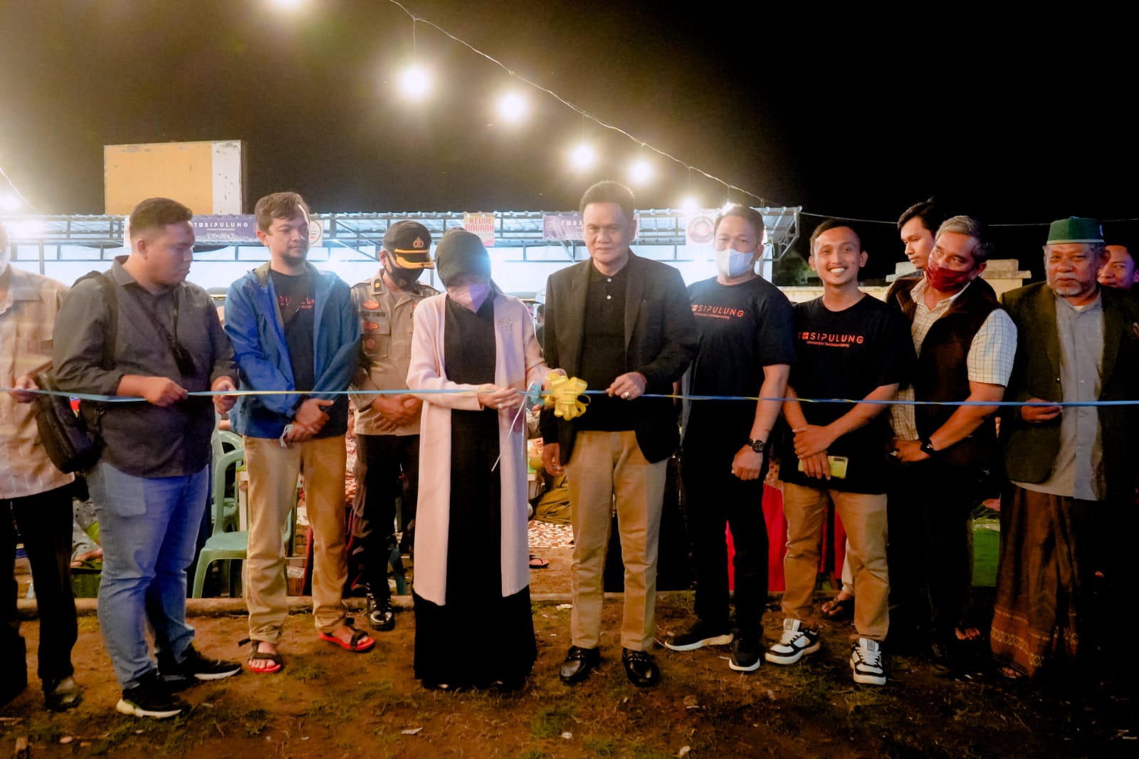 Bupati Barru Suardi Saleh Resmikan Foodcourt "To Sipulung" Mangkoso