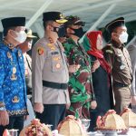 Upacara Hari Kesadaran Nasional Tingkat Kabupaten Barru Di Lapangan Kantor Pemerintah Daerah Kabupaten Barru