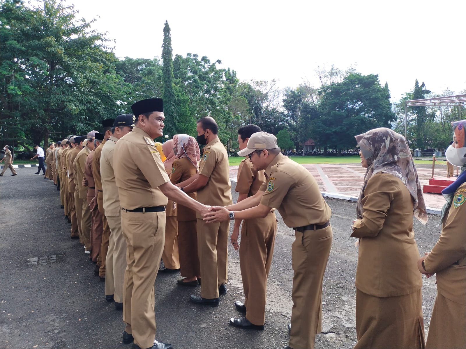 Halal Bihalal Idul Adha, Bupati Barru Ingatkan Jajaran Pentingnya Kerja Ikhlas