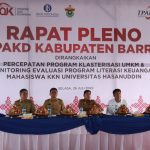 Bupati Barru Suardi Saleh Hadiri Kegiatan Kluster UMKM Kepiting Rajungan di Pancana