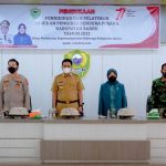 Bupati Barru Saat Buka Diklat Paskibraka 2022
