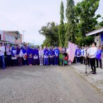 Meriah, Jalan Sehat dan Senam Massal Hari Kesehatan Nasional di Barru