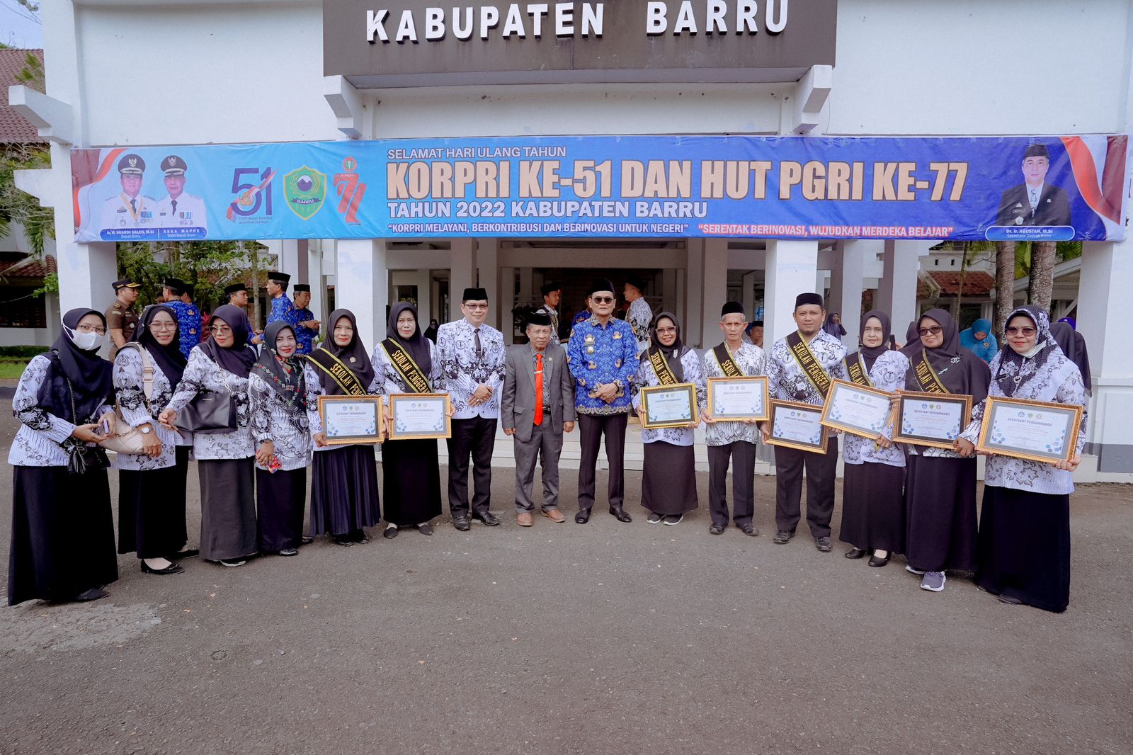 Bupati Barru: Peringatan HUT KORPRI Momentum Jaga Soliditas, Solidaritas dan Sinergitas