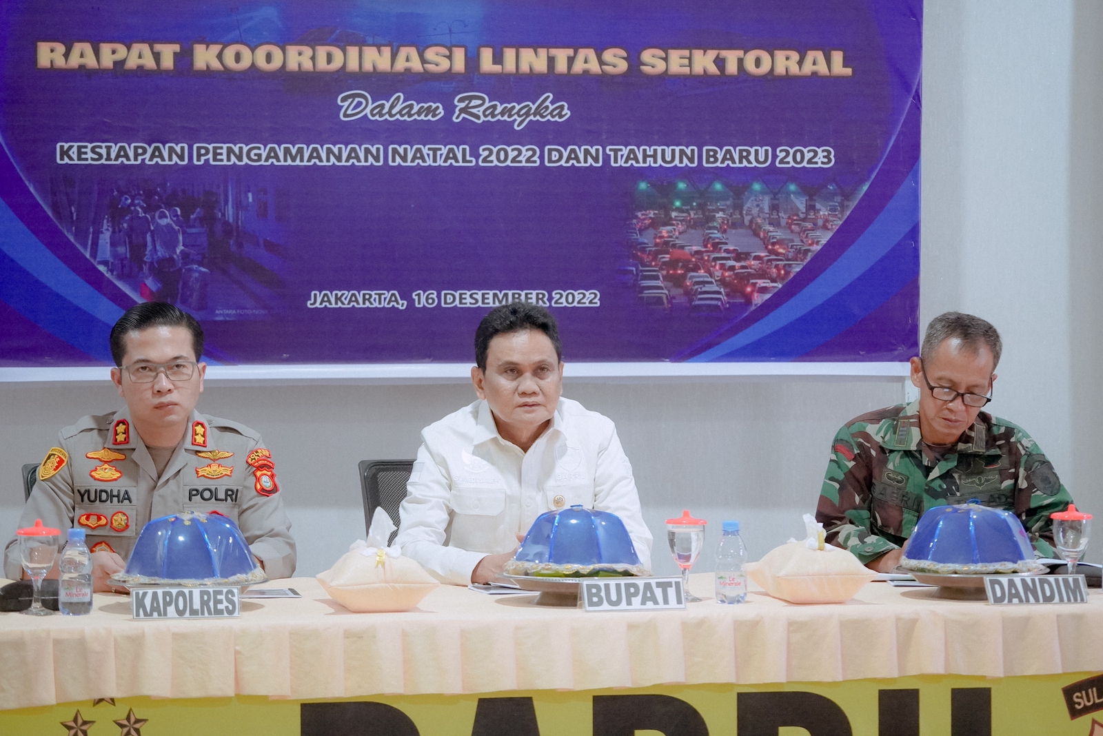Bupati Barru: Semua Harus Aman Dihari Natal 2022 dan Tahun Baru 2023