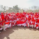 Senam Merdeka di Lapangan Sumpang Binangae Dipadati Ribuan Peserta