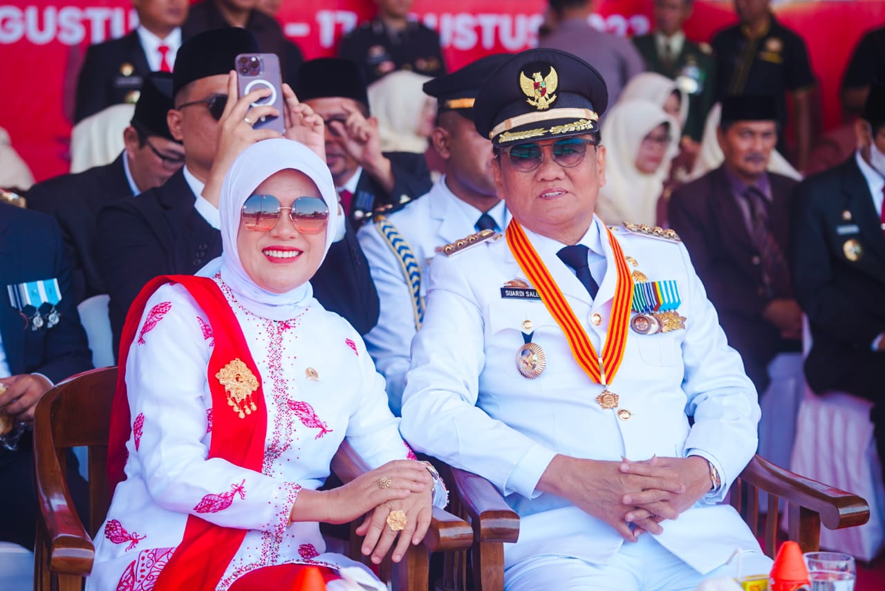 Upacara Detik-Detik Proklamasi dan Pengibaran Bendera Merah Putih Kabupaten Barru Sukses Terlaksana