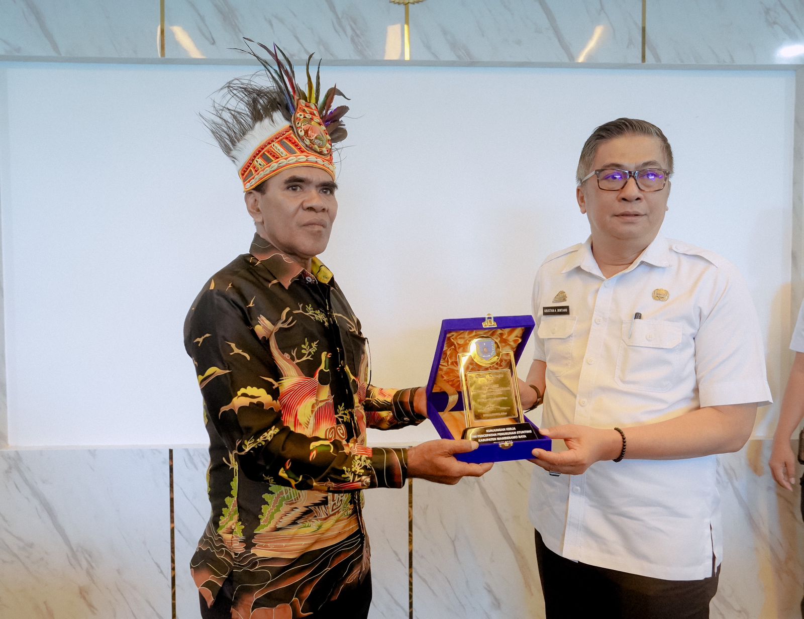 Pemkab Mamberamo Raya Papua Study Banding Percepatan Penurunan Stunting di Barru
