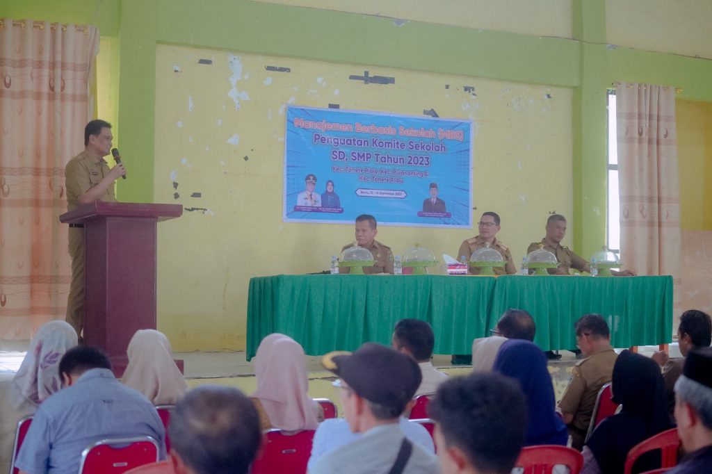 Pertemuan MBS, Bupati Barru: Kita Ingin Hadirkan Pendidikan Berkualitas