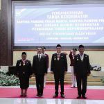 Bupati Barru Suardi Saleh Terima Penghargaan Kartika Pamong Praja Muda dari IPDN