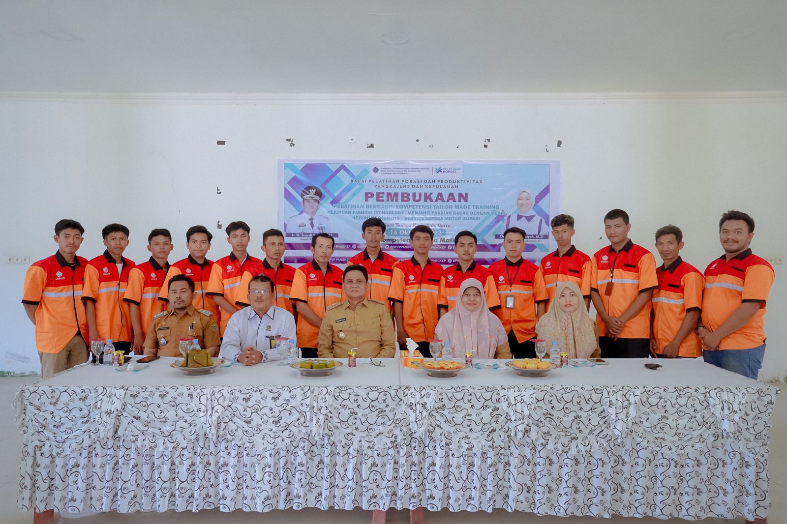 Bupati Barru Harap Peserta Pelatihan Jadi Pionir Pembuka Lapangan Kerja