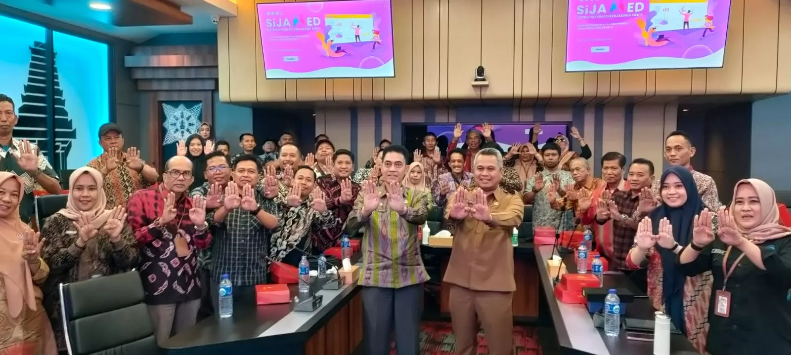 Sijamed Diskominfo Kabupaten Mojokerto Jadi Jujukan Studi Wawasan Diskominfo Kabupaten Barru