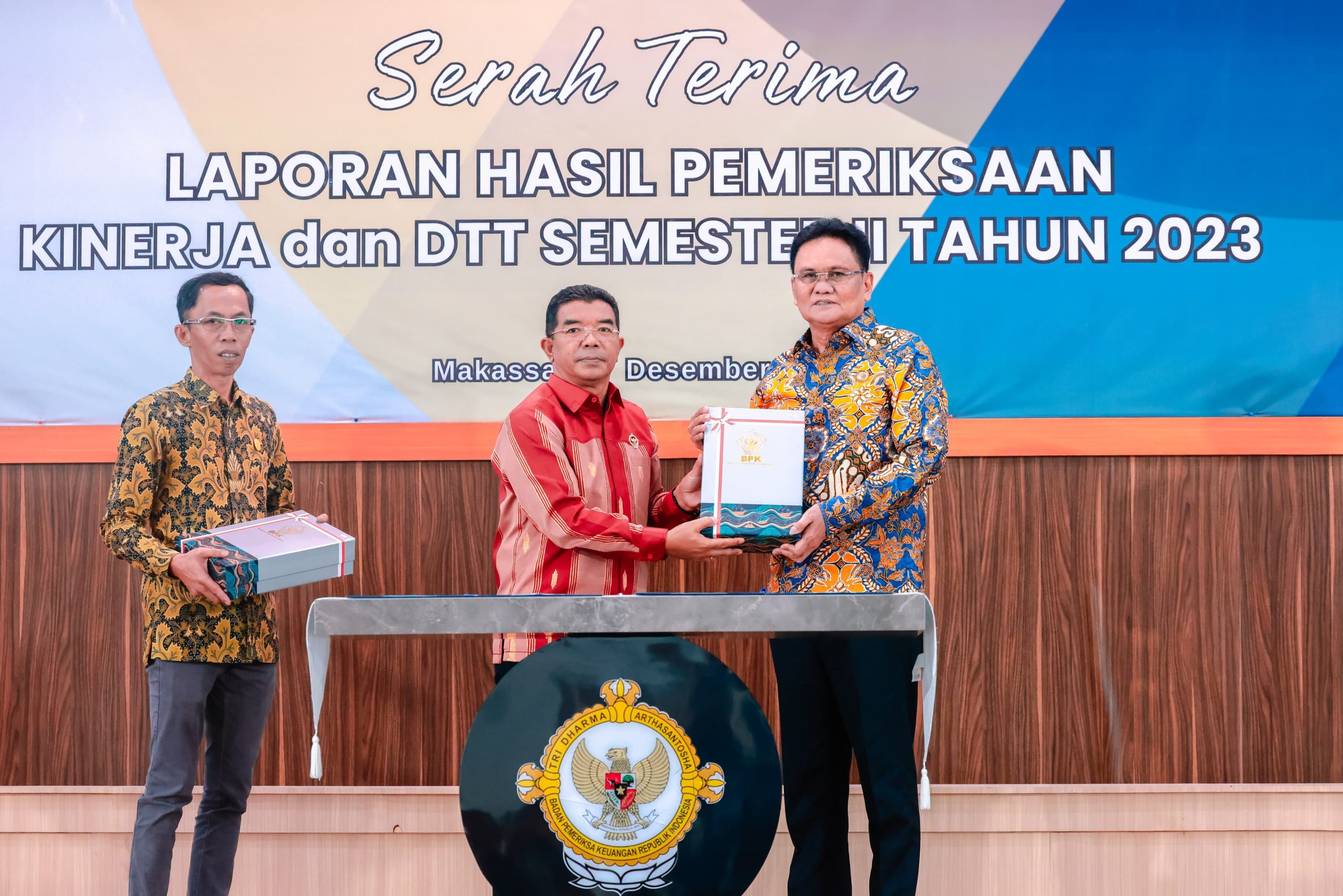 Terima LHP dari BPK, Bupati Barru sebut 7 Kali raih WTP