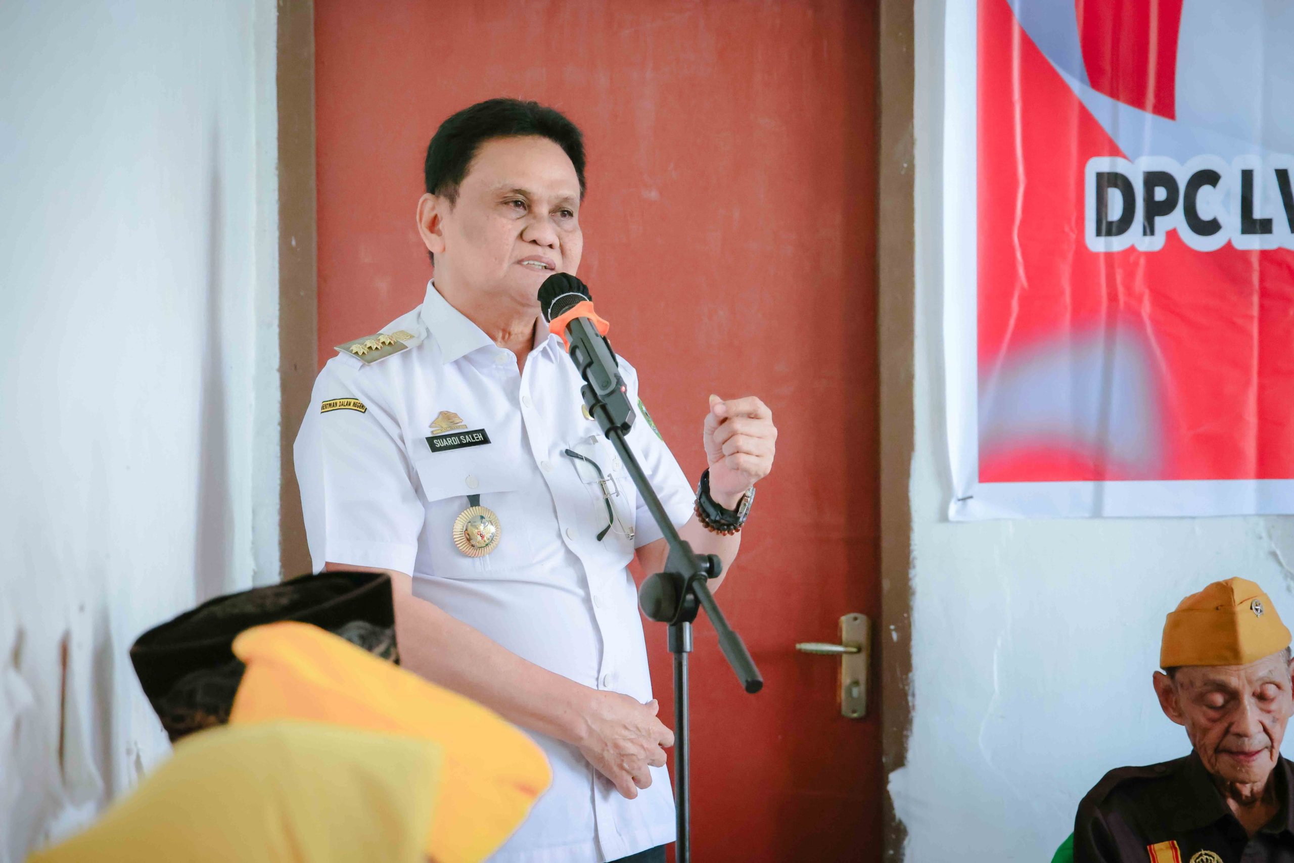 Pelantikan DPC LVRI Kab.Barru, Bupati Barru sebut Sikap Kemandirian Para Pejuang Kita Patut Dicontoh