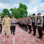 Pimpin Apel Pergeseran Pasukan Pengamanan Pemilu, Bupati Barru sebut Lakukan Tugas Pengamanan dengan Humanis, Tegas dan Terukur