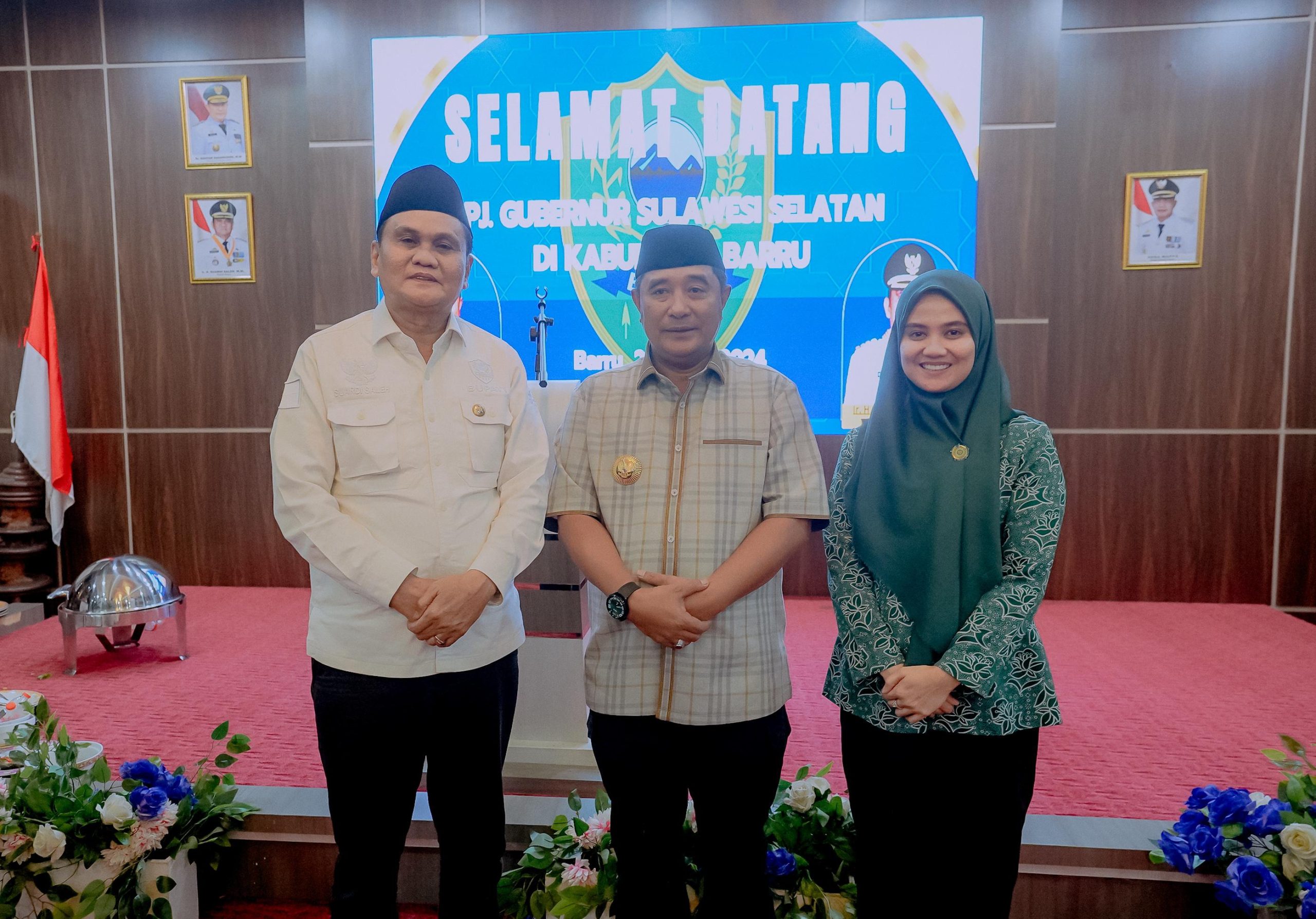 Usai Tinjau Pasar Murah, Bupati Barru Gelar Acara Buka Puasa bersama Pj Gubernur Sulsel