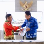 Bupati Barru serahkan LKPD Unaudited T.A 2023 kepada BPK Perwakilan Provinsi Sulsel