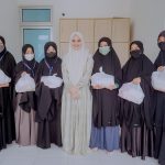 Plt. Ketua TP PKK Kabupaten Barru drg. Hj. Ulfa Nurul Huda S. MARS Silaturahmi di Sekolah Wahdah Islamiyah