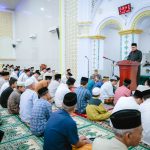 Malam ke-24 Ramadhan 1445 H, Bupati Barru Safari Ramadhan di Masjid Besar Masdarul Birri Sumpang Binangae Barru