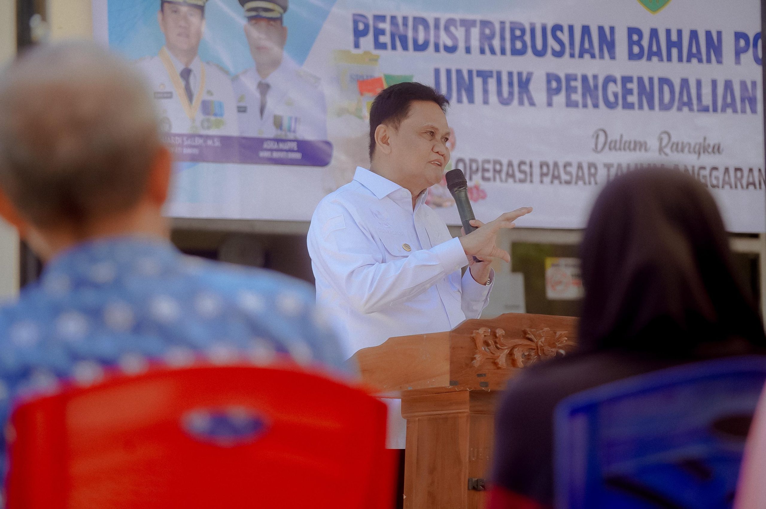 Launching Pendistribusian Bahan Pokok, Bupati Barru sebut Wujud Perhatian Pemerintah untuk pengendalian Inflasi