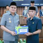 Paripurna DPRD, Bupati Barru Serahkan Ranwal RPJPD Tahun 2025-2045