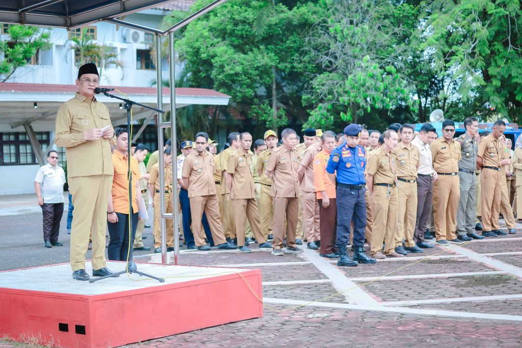 Suardi Saleh Jabarkan Empat Instruksi Pj. Gubernur Sulsel Pada Apel Perdana Pasca Cuti Lebaran