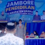 Suardi Saleh Pimpin Upacara Hardiknas Tingkat Kab.Barru 2024