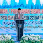 Suardi Saleh hadiri Penamatan Siswa Kelas IX UPTD SMPN 22 Barru Tahun Pelajaran 2023/2024