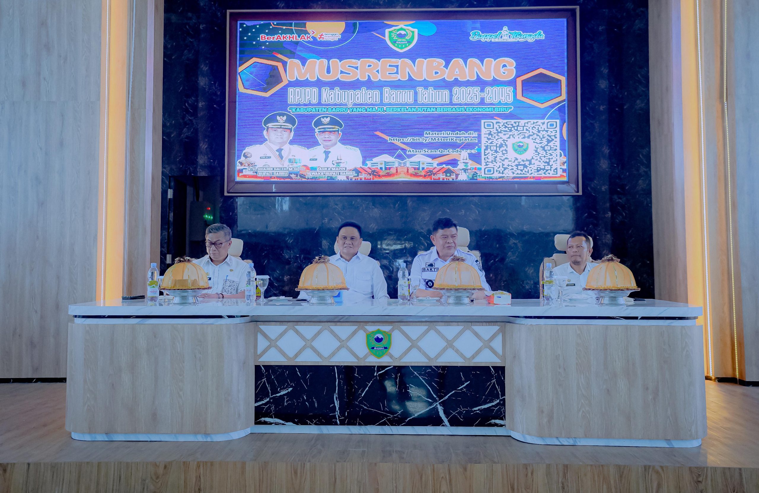 Suardi Saleh buka Musrenbang RPJPD Kab.Barru Tahun 2025-2045