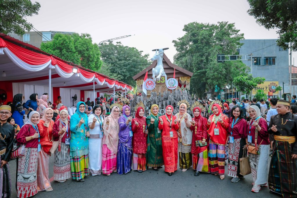 Meriahkan HKG PKK Ke - 52, drg.Hj.Ulfah Nurul Huda S, MARS hadiri Jambore Nasional Kader PKK 2024