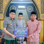 Serahkan Bantuan Ke Masjid, Suardi Saleh : Perwujudan Visi Misi Kab. Barru