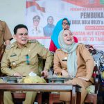 Didampingi Plt. Ketua TP PKK, Bupati Barru Buka Pertandingan Olahraga Tingkat Kecamatan Tanete Rilau
