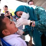 Plt. Ketua TP PKK Kab.Barru Hadiri Pencanangan PIN Polio Tahun 2024 Tingkat Kab. Barru