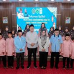 Bupati Barru Didampingi Bunda PAUD Kab.Barru Lepas Kontingen FASI Kabupaten Barru