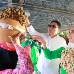 Bupati Barru Bersama Plt.Ketua TP PKK Kab.Barru Sambut Antusias Peserta Karnaval Budaya