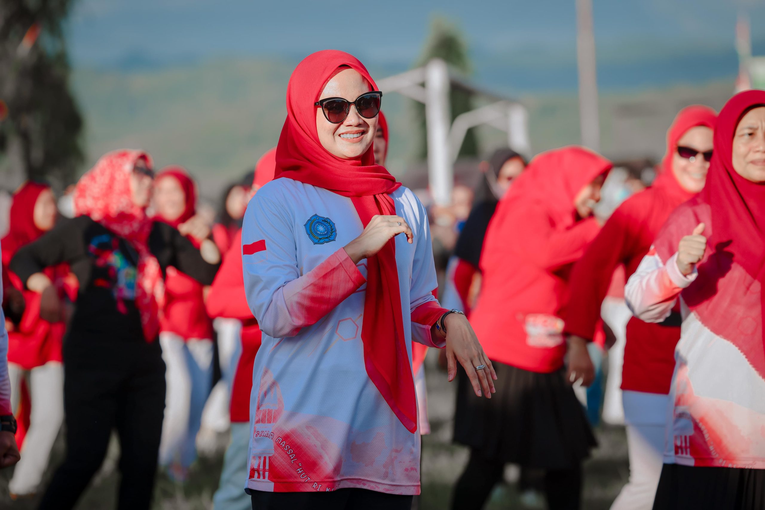 Dokter Ulfah Hadiri Sena Massal Tingkat Kec. Balusu
