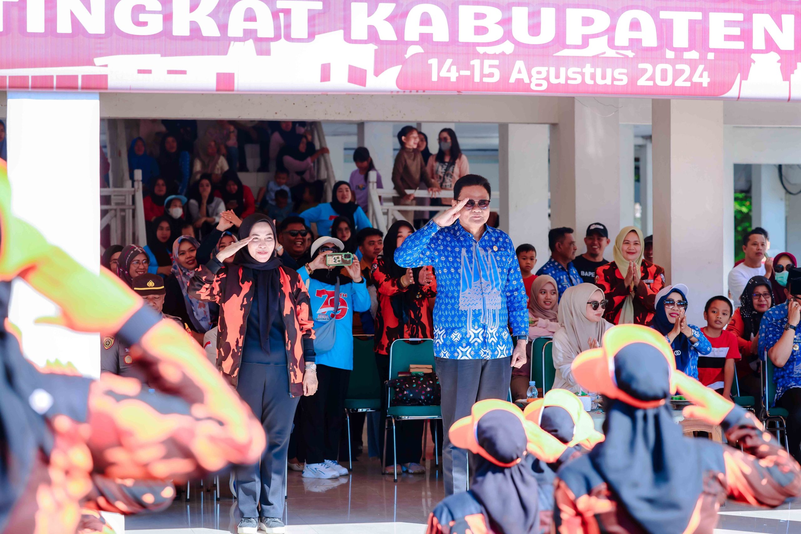Meriahkan HUT RI Ke 79, Pemkab Barru Gelar Lomba Gerak Jalan Antar OPD, Pelajar, dan Umum