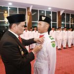 Bupati Barru Kukuhkan 70 Calon Paskibraka Kab.Barru Tahun 2024