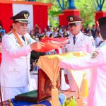 Upacara Peringatan Detik-Detik Proklamasi HUT RI Ke-79 Tingkat Kab. Barru Sukses