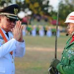 Berlangsung Khidmat, Upacara Penurunan Bendera Merah Putih Di Kab.Barru Sukses