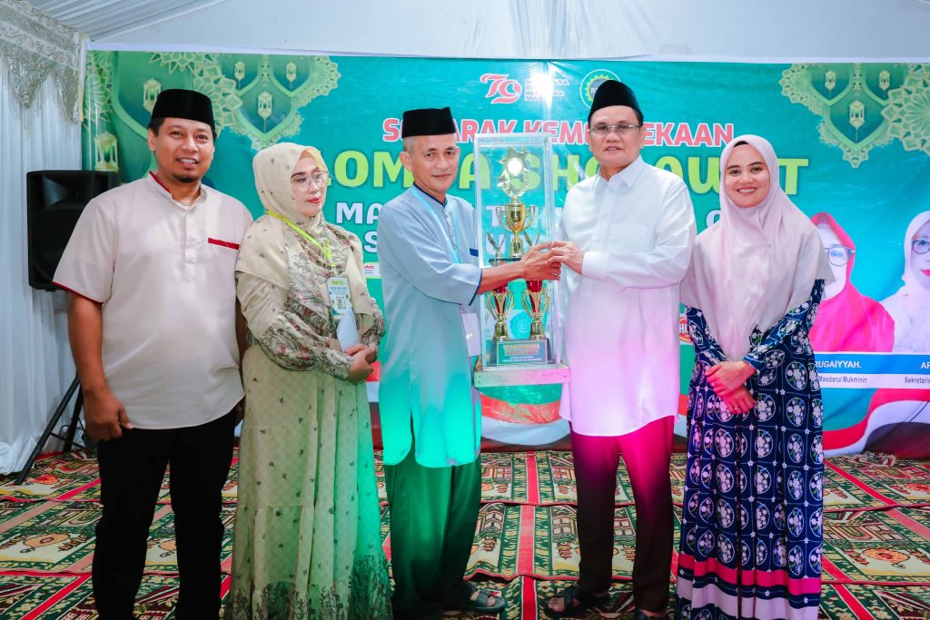 Suardi Saleh Buka Lomba Shalawat MT dan OPD Se Kab. Barru