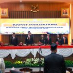 Bupati Barru Sampaikan 2 Pesan Mendagri Di Pelantikan Anggota DPRD Barru