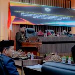 Bupati Barru Hadiri Rapat Paripurna Pengumuman Pengusulan Pengesahan Pemberhentian Bupati dan Wakil Bupati Masa Jabatan Tahun 2021-2026