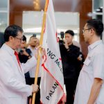 Ir. Muhammad Yulianto Badwi resmi dilantik sebagai Ketua Palang Merah Indonesia (PMI) Kabupaten Barru Masa Bakti 2025–2030, dalam upacara yang digelar di Baruga Singkeru Ada'e, Rumah Jabatan Bupati Barru, Rabu (30/04/2025).