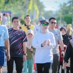 Bupati Barru & Wakil Ramaikan CFD, Ajak Masyarakat Hidup Sehat & Semangat!